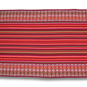 Camino de mesa Aguayo Rojo