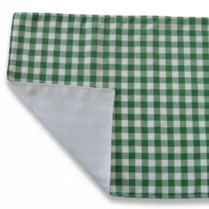 Camino de mesa Vichy Verde