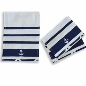 Caja de Servilletas Aperitivo / Te Ancla Azul (Set de 6)