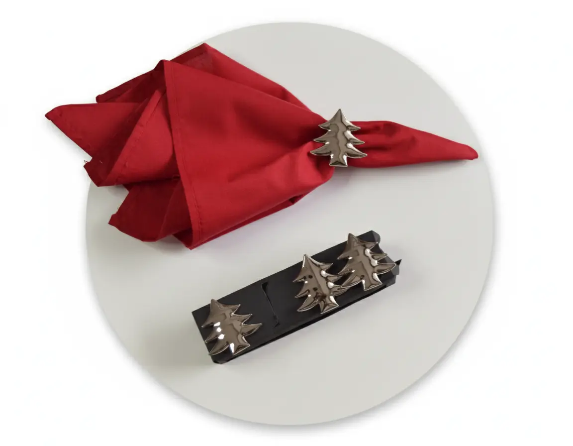 Porta Servilletas Navidad (set de 4)